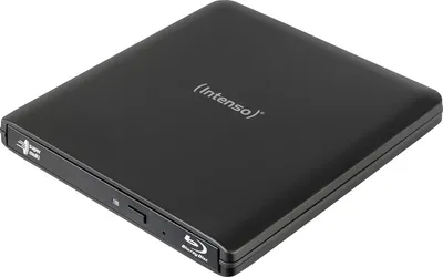 EOD 500BD Slim Blu-ray-Brenner schwarz - Slim Blu-ray-Brenner mit USB 3.2 Gen1 für schnelle Datensicherung und kompakte Bauweise, ideal für unterwegs.