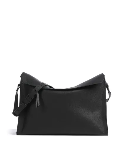 Liebeskind Berlin LORA SMALL PEBBLE Umhängetasche - Elegante schwarze Umhängetasche aus hochwertigem Pebble-Leder, ideal für den Alltag und mit viel Platz für Ihre Essentials.