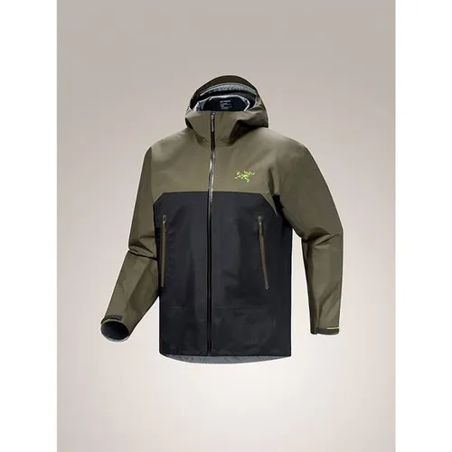 Arcteryx Herren Beta Jacke (Größe M, oliv) - Wetterfeste Herren-Hardshelljacke mit GORE-TEX ePE Membran. Die Beta Jacke von Arc'teryx vereint Komfort und Funktionalität für Outdoor-Aktivitäten und ist ideal für wechselhafte Bedingungen.