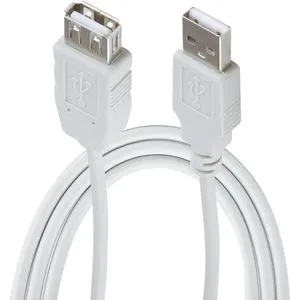 LogiLink USB-Kabel USB 2.0, 3,0 m, Verlängerungskabel, A Stecker / A Buchse