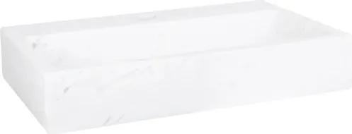 Differnz Waschschüssel Flat - Aufsatzwaschbecken aus Marmor - Das Differnz Waschbecken Flat vereint elegantes Design mit Funktionalität und passt perfekt in moderne Badezimmer.