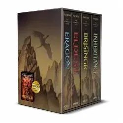 The Inheritance Cycle 4-Book Boxed Set: Eragon, Eldest, Brisingr, Inheritance - Literatur über neue Erfahrungen für junge Erwachsene, epische Fantasy-Reihe mit fesselnder Handlung und unvergesslichen Charakteren.