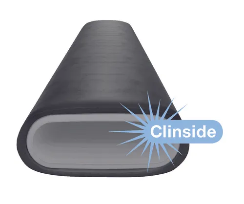 Zehnder ComfoTube Therm flat 51 - Gedämmtes Lüftungsrohr 10 m Schwarz - Lüftungstechnik mit hervorragender Dämmfähigkeit und einfacher Reinigung dank glatter Innenhaut. Ideal für effiziente Luftverteilung in Wohnräumen.