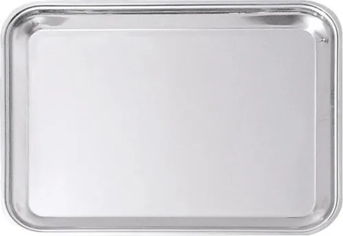 Graef 0000010 Tablett für Allesschneider, Edelstahl, 18 x 24 cm, edelstahl