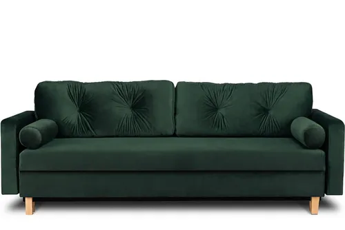 KONSIMO® 3-Sitzer ERISO Sofa mit Schlaffunktion - Stylisches 3-Personen-Sofa mit praktischer Schlaffunktion und Stauraum. Hochwertige Polsterung und skandinavisches Design sorgen für Komfort und Eleganz in Ihrem Wohnzimmer.