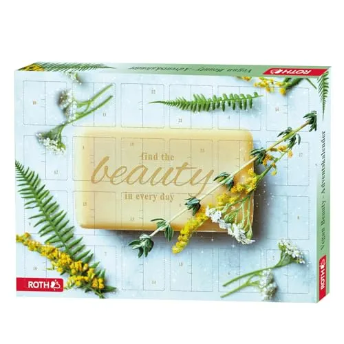 ROTH Vegan Beauty Adventskalender - 24 vegane Kosmetiküberraschungen, frei von tierischen Inhaltsstoffen und tierversuchsfrei für einen sorglosen Advent