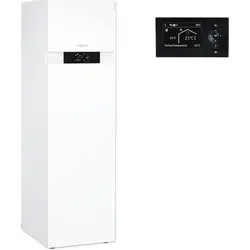 Viessmann Vitocal 222-G Wärmepumpe 10,4 kW - Kompakte Sole/Wasser-Wärmepumpe mit integriertem 220 L Speicher-Wassererwärmer. Hohe Effizienz und leiser Betrieb, ideal für Einfamilienhäuser. Flexibles Anschlusskonzept für einfache Montage.