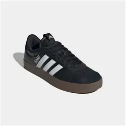 Adidas VL Court 3.0 - schwarz - Stylische Wildleder-Sneaker für optimalen Komfort und Dämpfung. Ideal für Alltag und Freizeit, perfekt für Skatepark und Stadt.