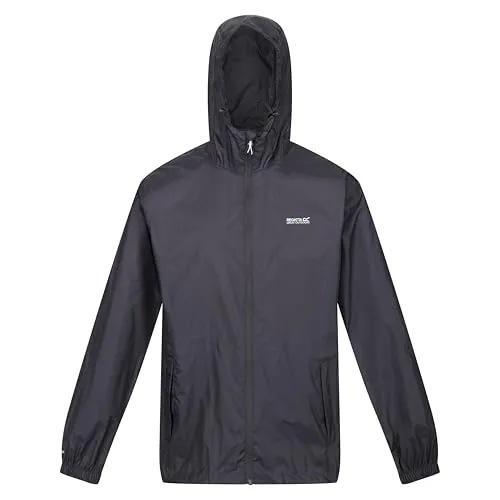 REGATTA Herren Regenjacke Pack It III - Funktionsjacke mit 10.000 mm Wassersäule, wind- und wasserdicht sowie atmungsaktiv. Ideal für Outdoor-Aktivitäten und lässt sich in der eigenen Tasche verstauen – perfekt für unerwartete Regenschauer!