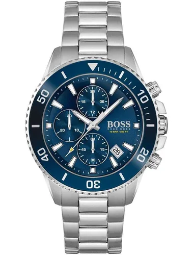 HUGO BOSS 1513907 Men's Daily Quarzuhr - Armbanduhr für Herren, klassisch und sportlich, mit 100 m Wasserfestigkeit und Chronograph-Funktion – ideal für jeden Anlass.