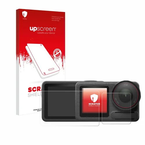 upscreen Schutz Folie für DJI Osmo Action 5 Pro Kratzfest Anti Fingerprint Klar