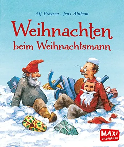 Weihnachten beim Weihnachtsmann (MAXI Bilderbuch)