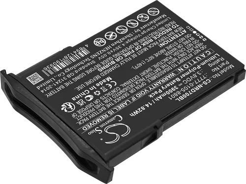 TECHTEK Akkus für NCR Orderman 7, 7 MSR, 7777-01YY - Hochleistungsakku mit 3900mAh, ideal für NCR Orderman Geräte. Li-Polymer Technologie für längere Laufzeiten und zuverlässige Leistung.