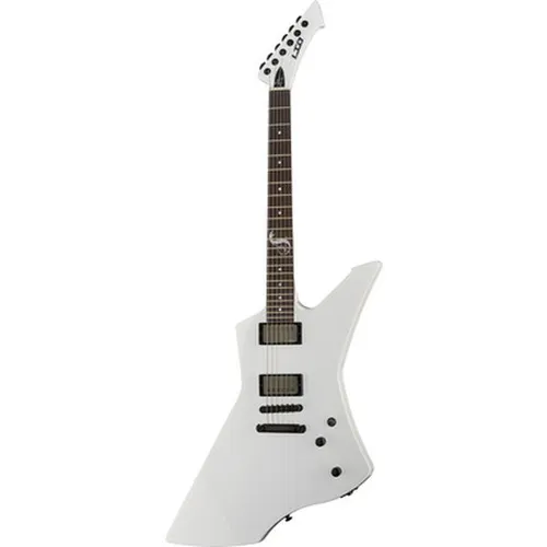 ESP LTD Snakebyte SW B-Stock: James Hetfield Signature E-Gitarre - B-Stock ESP LTD Snakebyte SW, X-Style E-Gitarre mit aktivem EMG JH Set und hochwertigem Mahagoni-Korpus. Ideal für Rock- und Metal-Gitarristen, inklusive Koffer.