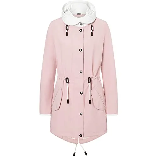 Wellensteyn Damen Jacke Sommerparka - Funktionsjacke mit verstellbarem Taillenzug für optimale Passform, leichtem Futter und Kapuze, ideal für windige Frühlingstage und sommerliche Abenteuer.