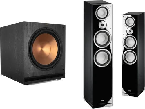 Klipsch SPL-150SW Aktiv Subwoofer 800 Watt - Aktiver Subwoofer mit 800 Watt Leistung für tiefen Bass und beeindruckenden Klang. Ideal für Heimkinos und Musikliebhaber.