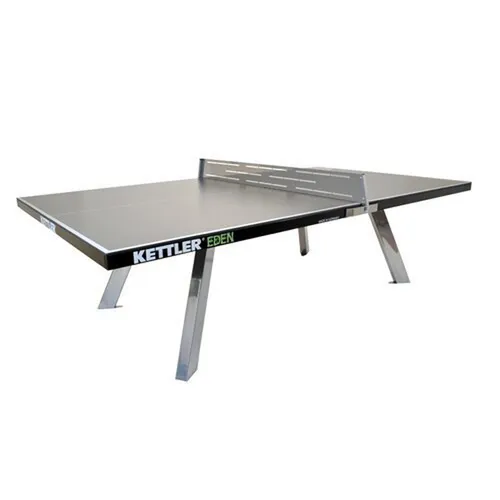 Kettler Outdoor-Tischtennisplatte "Eden" inkl. Schläger-Set - Tischtennisplatte für den Outdoor-Bereich, wetterfest und mit robustem Design. Inklusive Kettler Schläger-Set (2 Schläger & 6 Bälle) für unvergessliche Spiele im Garten oder Park.