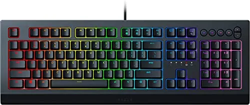 Razer Cynosa V2 - Die essentielle RGB-Gaming-Tastatur (Individuell hintergrundbeleuchtete Gaming-Tasten, Vollständig Programmierbar, Medientasten) QWERTY US-Layout | Schwarz