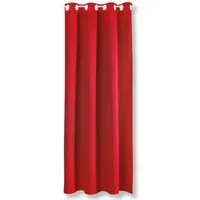 Bestlivings Dekoschal Ellen Ösen 140 cm x 175 cm Rot