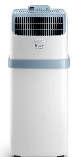 De'Longhi Pinguino Compact ES72 YOUNG - Mobiles Klimagerät 8.300 BTU - Mobile Klimaanlage für Räume bis 60m³, extrem leise und umweltfreundlich mit Kältemittel R290, ideal für kleine Räume.