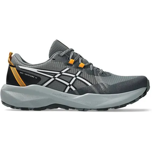Asics Gel-Venture 11 Herren Grau/Silber 47 - Der Asics Gel-Venture 11 bietet optimalen Komfort und Grip für Outdoor-Aktivitäten – ideal für Wanderungen und Freizeit. Robust und stylisch, perfekt für jedes Abenteuer.