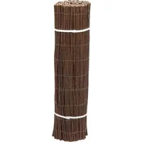 Weidenmatte 90 cm x 300 cm - Sichtschutzmatte aus stabiler Weide, ideal für Balkon und Garten, sorgt für natürliche Privatsphäre und ist langlebig dank verzinktem Draht.