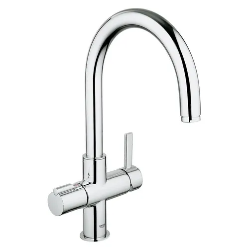 Grohe Red Duo Einhand-Spültischbatterie 30033000 - Armaturen mit integriertem Heißwasseranschluss für sofort heißes Wasser, ideal für Ihre Küche.