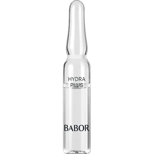 Babor Hydra Plus Ampullen-Wirkkomplex 14 ml - Die Hydra Plus Ampulle sorgt für intensive Feuchtigkeit mit niedermolekularer Hyaluronsäure. Ideal für pralle, durchfeuchtete Haut und zur Unterstützung der eigenen Feuchtigkeitsbalance.