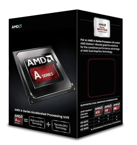 AMD A series A8-6600K, AMD A8, Socket FM2, 32 nm, AMD, A8-6600K, 3,9 GHz