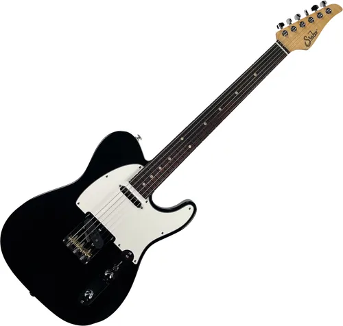 Suhr Classic T SS BK - E-Gitarre in Black RW mit Custom Color - Exklusive Telecaster E-Gitarre mit einzigartiger Farbgebung, ideal für anspruchsvolle Musiker, made in USA.