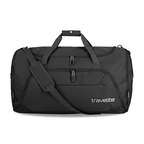 travelite Reisetasche groß XL - Kick Off, leichte und robuste Sporttasche mit 120 Liter Volumen, ideal für Urlaub, Sport und Klinikaufenthalt