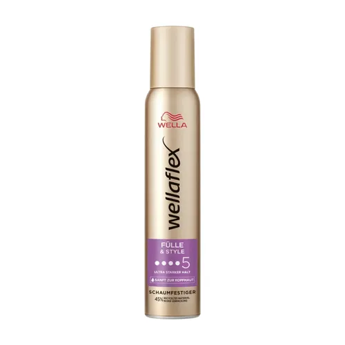 Wellaflex Schaumfestiger Fülle & Style Ultra Starker Halt, 200ml