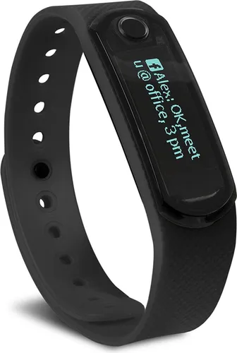 swisstone SW 300 Fitnessarmband schwarz "wie neu"