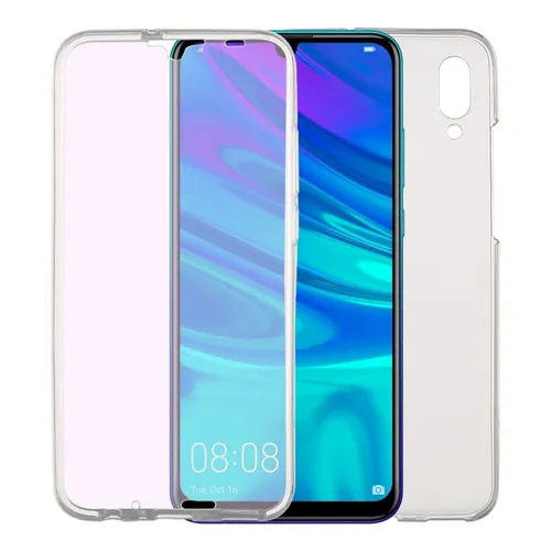 Huawei P Smart 2019 Hülle Case 360 Handy Schutz Tasche Cover Full TPU Transparen