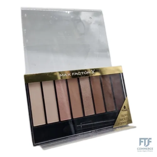 Max Factor Masterpiece Nude Palette Cappuccino - Lidschatten - Elegante Nude-Palette für vielseitige Augen-Make-ups, enthält harmonische Farbtöne für einen natürlichen Look und ist ideal für den täglichen Gebrauch.