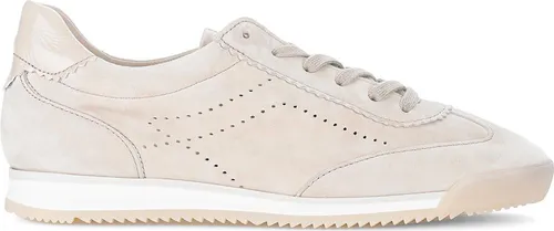 Gabor Comfort Sneaker - Oak Leder - Größe 37 - Bequeme Damensneaker aus hochwertigem Veloursleder mit herausnehmbarer Einlegesohle für optimale Anpassung. Ideal für breite Füße (weite G) und mit griffiger Gummisohle für sicheren Halt.