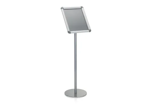 hjh OFFICE Standtafel AGENDA I - Plakatständer für A4 Werbung - Kreidetafeln für kreative Werbung, drehbarer Klapprahmen für Hoch- oder Querformat, ideal für Kundenkontakt in Empfangsbereichen und Gastronomien.