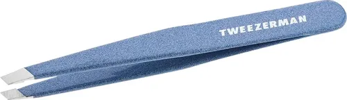 Tweezerman Slant Tweezer Granite Sky - Sonstige Körperpflege - Präzise Pinzette mit schrägem 25°-Winkel für müheloses Haarentfernen von der Wurzel.