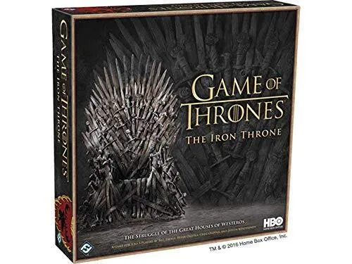 Game of Thrones HBO Iron Throne Board Game - English
