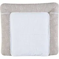Schardt Wickelauflage 80x75 cm mit Frotteebezug, Origami Beige - Wickelauflage für Babys, mit weichem Frotteebezug für zusätzlichen Komfort und Pflegeleichtigkeit.