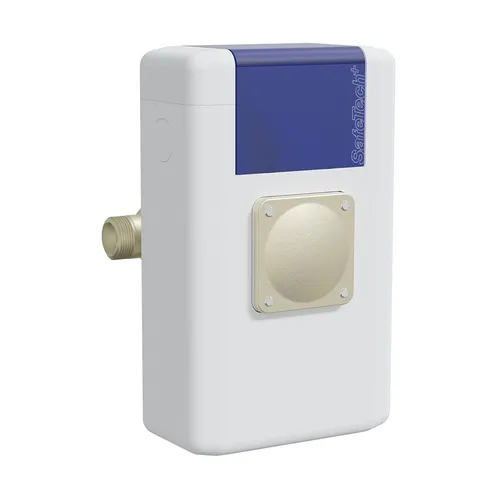 SYR SafeTech Plus Connect: Innovativer Leckageschutz - Wasser- & Temperaturmelder mit APP-Steuerung für maximale Sicherheit. Ideal für Hauswasseranschlüsse, kombinierbar mit SYR Weichwasseranlagen.