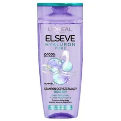 L'Oréal ELSEVE Hyaluron Pure Kopfhautreinigungsshampoo 400ml - Shampoos - Intensiv reinigend und feuchtigkeitsspendend mit Hyaluronsäure für ein frisches Gefühl und glänzendes Haar, ideal bei fettiger Kopfhaut!