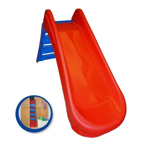 PalPlay Klappbare Rutsche - Spaß für kleine Abenteurer - Gartenrutsche aus robustem Kunststoff, ideal für Kinder ab 18 Monaten und platzsparend durch klappbares Design.