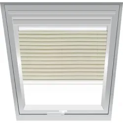 Roto Jalousette Hellbeige 1-J02, 74x160 cm (7/16), 617,Aluminiumschiene,Manuell,Roto
