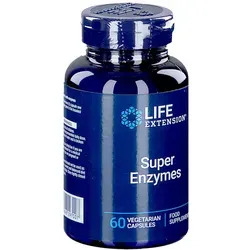 Super Enzyme: Enhanced Super Digestive Enzymes - Nahrungsergänzungsmittel mit einer einzigartigen Mischung aus pflanzlichen Enzymen zur Unterstützung der Verdauung, ideal für Vegetarier.