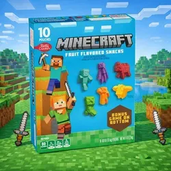 Minecraft Fruit Flavored Snacks 226g