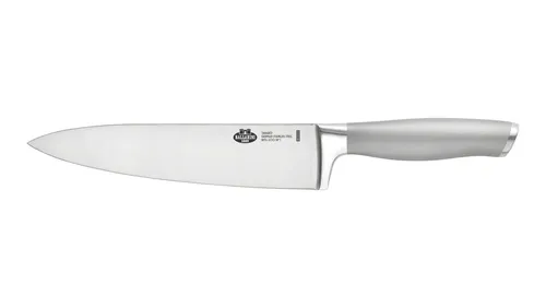 BALLARINI Tanaro Kochmesser 20 cm - Hochwertiges Küchenmesser aus Edelstahl - Küchenmesser mit 20 cm Klingenlänge aus langlebigem Edelstahl, ideal für präzises Schneiden und Zubereiten von Lebensmitteln.