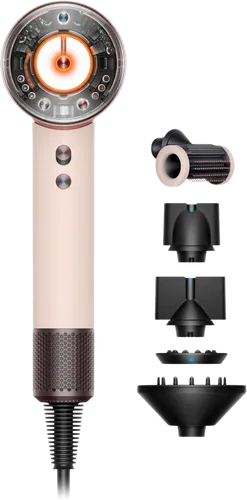 Dyson Supersonic Nural HD16 - Haartrockner in Ceramic Pink und Roségold - Haartrockner mit Kopfhautschutz, der die Hitze automatisch reguliert, um Schäden zu vermeiden und für gesunde Haare zu sorgen.