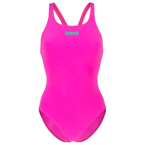ARENA Damen Schwimmanzug TEAM SWIMSUIT SWIM PRO SOLI - Strapazierfähiger Damen Badeanzug mit klassischem Design, ideal für regelmäßiges Schwimmen. Hochwertige Materialien sorgen für Langlebigkeit und Komfort.