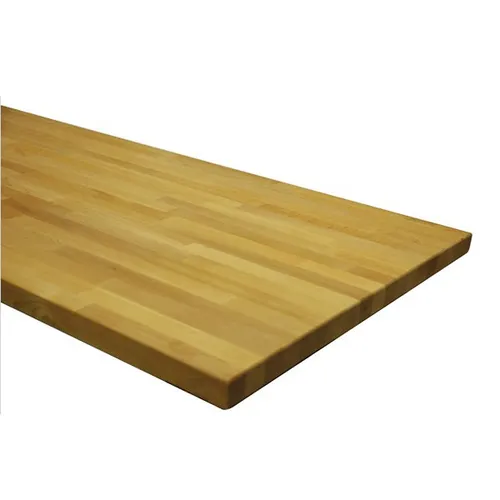 ADB Holz Werkbank Arbeitsplatte 1500x750 mm, Buche massiv - Fugenfrei und verzugsfest - Werkbänke - Hochwertige Buchenplatte, schutzlasiert mit Firnisleinöl, ideal für Werkstätten und vielseitige Anwendungen.